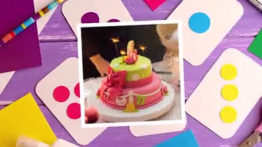 Короткое видео с днем рождения девочке 4 года