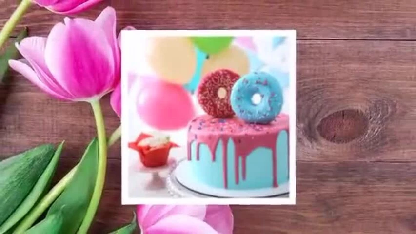 Видео открытка с днем рождения девушке 34 года