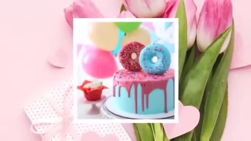Видео открытка с днем рождения девушке 27 лет