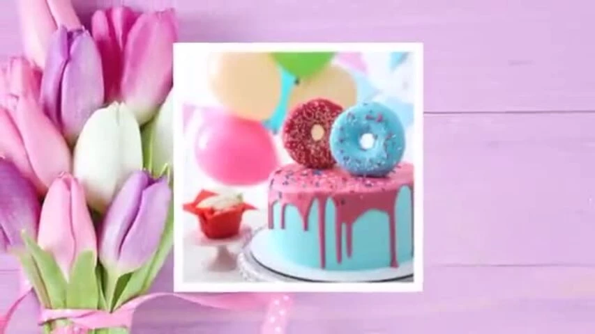 Видео открытка с днем рождения девушке 32 года
